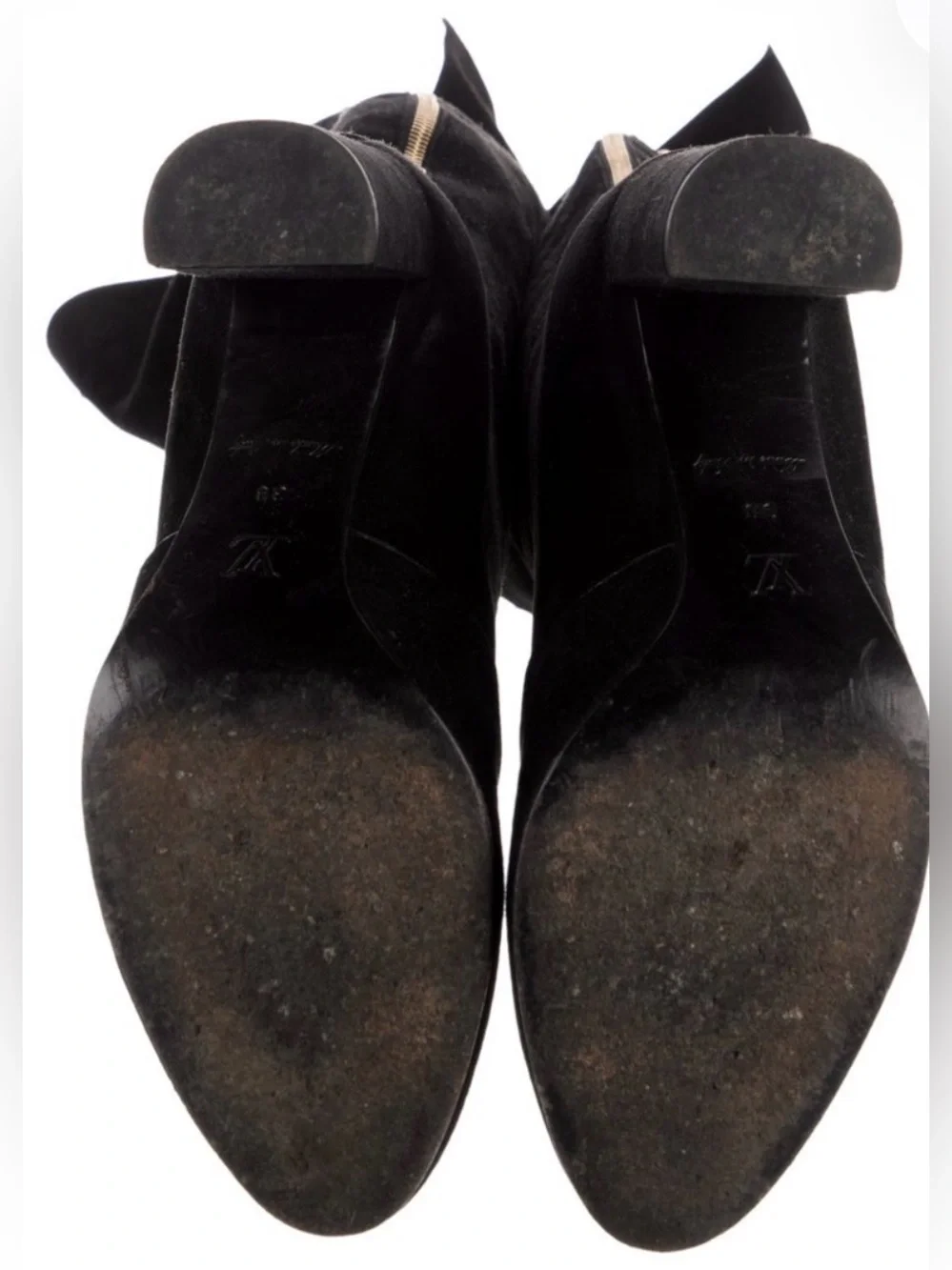 Louis Vuitton Suede Over-The-Knee Boots